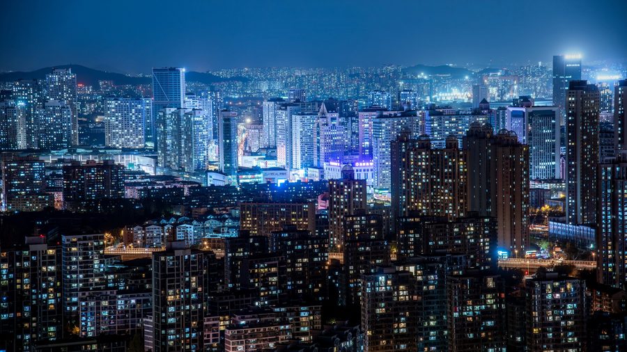 도시의 야경